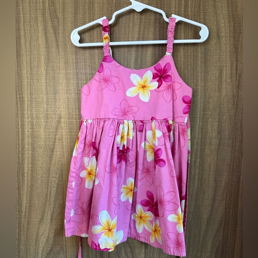 5/$25 Floral Hawaiian dress, 100% cotton